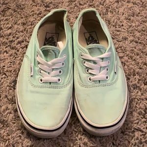 Unisex seam foam green vans